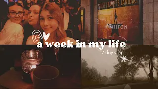 A Week In My Life! (7 day vlog!) ⭐️ || Dance, Concerts, Hamilton + More!