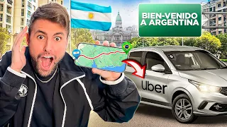 Fui Para ARGENTINA De UBER!!!