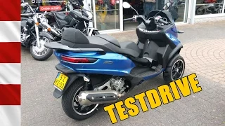 Test Riding a Piaggio MP3 500LT