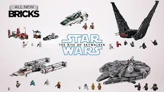 Lego Star Wars The Rise of Skywalker Compilation of All Wave 1 Sets