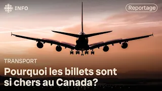 Transport aérien : le marché dominé par Air Canada et WestJet