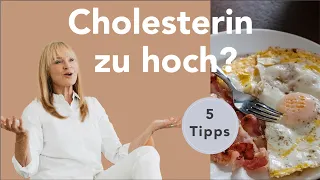 5 Top-Tipps, um dein Cholesterin zu senken