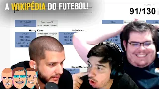 QUERO VER ACERTAR MAIS! LUÍS CARREGA CASIMIRO E CERTEZAS NOS QUIZZES DE FUTEBOL! - CORTES TNT SPORTS