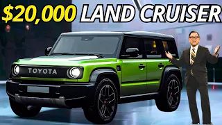 Toyota Ceo Reveals ALL NEW Mini Land Cruiser & SHOCKS The Entire Industry!