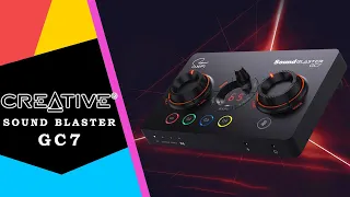 Creative Sound Blaster GC7 🕪 Świetna karta dźwiękowa dla graczy i Streamerów / Recenzja 4K