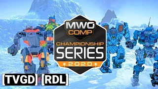 #5 TVGD vs RDL. Hibernal Rift tactics | MWO COMP 2020