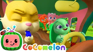 Can The Bunny Catch the Bus? | Wheels on the Bus | CoComelon Kids Songs & Nursery Rhymes