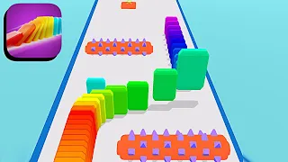 Domino Runner ​- All Levels Gameplay Android,ios (Part 2)