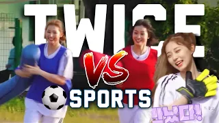 TWICE VS SPORTS | FUNNY MOMENTS