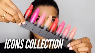 HUDABEAUTY POWER BULLET LIPSTICK SWATCHES