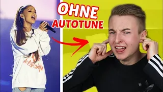 du wirst nicht glauben wie sich ARIANA GRANDE ohne autotune anhört...