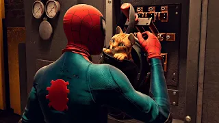 SAVING SPIDER-CAT In Spider-Man Miles Morales (No Commentary)