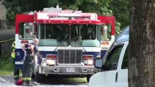 Engine 4712 Responding from the Country Fair 2009