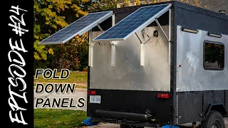 How to Build a DIY Travel Trailer: Solar Panel Installation