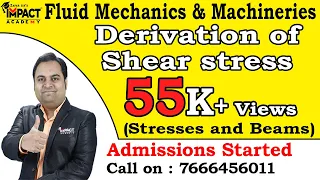 Derivation of Shear stress | Stresses and Beams | Strength of Materials #freeengineering #zafarsir