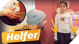 Komisch: Sophie (8) will auf keinen Fall ihre Handschuhe ausziehen! | Die Familienhelfer | SAT.1