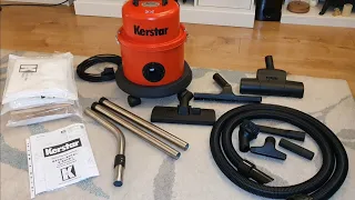 kerstar kv10/1 2019  commercial vacuum cleaner  first look