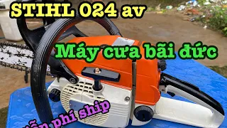 Máy Cưa Khai Thác Keo Tràm STIHL 024av Đẹp 99% VIP |0354392929