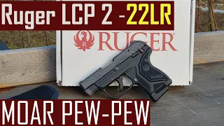 Ruger LCP 2 22 LR - Train Perfectly! - New LCP II