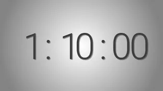 70 Minutes (1 hr. 10 min.) countdown Timer - Beep at the end | Simple Timer ( min)