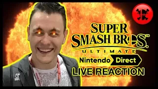 Super Smash Bros. Ultimate Direct 11.1.18 Reaction - RogersBase Reacts