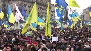 Ukraine's pro-Russian government faces growing protests