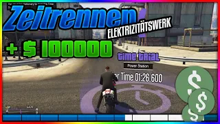 GTA Online 100.000$ in unter 2 Minuten! Zeitrennen Elektrizitätswerk