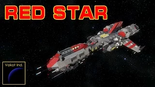 Фрегат "Red Star" | Обзор Воркшопа | Space engineers
