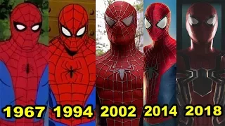 Эволюция Человека-паука (1967-2018)