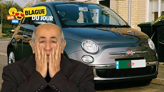 Un algérien 🇩🇿 qui pousse sa Fiat 500 toute neuve sur l’autoroute