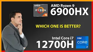 AMD Ryzen 9 6900HX vs INTEL Core i7 12700H Technical Comparison