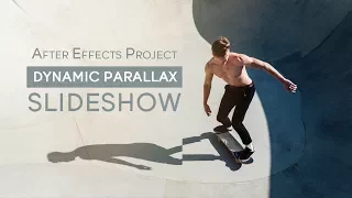 After Effects Template | Creating of Dynamic Parallax Slideshow