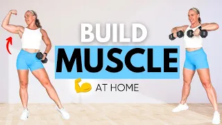 30 Minute Full Body Dumbbell Workout No Repeat