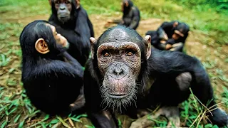 Шимпанзе и Бонобо Шимпанзе — Самые Человекообразные Обезьяны в Мире!