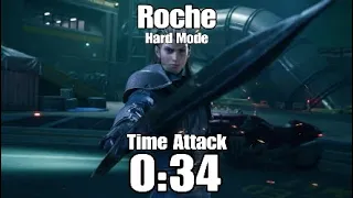 FF7R- Roche Hard Mode Speedrun (0:34) [Current World Record]