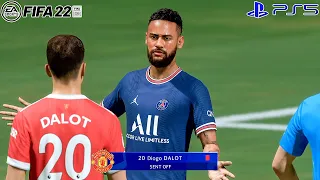 Paris Saint Germain vs Manchester United | UEFA Champions League | Gameplay & Full match | PS5