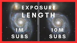 Long VS Short Exposures in Astrophotography - Broadband