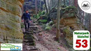 Naturpark Südeifel Tour 53 - Ernzen "Schweineställe" / 54668 Ernzen /Felsenland Südeifel