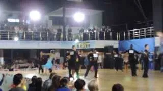 WDSF Latin г. Находка  Хрустальная туфелька - Bridge to Asia - 2013  1/8 Samba / Самба