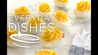 Mayo Free Deviled Eggs