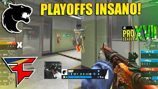 PLAYOFFS! Furia vs FaZe - MELHORES MOMENTOS - ESL Pro League S17 | CSGO