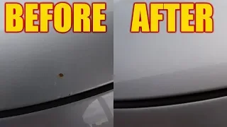 HOW TO FIX A ROCK CHIP/RUST SPOT!