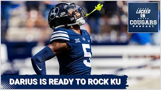 Darius Lassiter Hopes To Lead BYU Football In Win Over Kansas Jayhawks | BYU Cougars Podcast