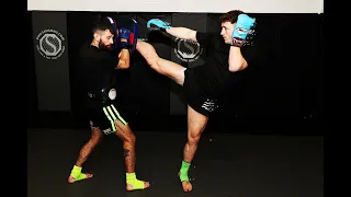 4 Explosive Head Kick Set Ups for Kickboxing with Ben Woolliss