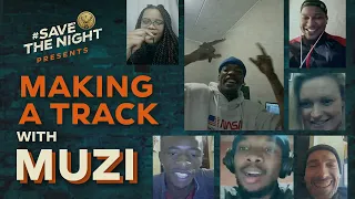 Muzi shows us how it's done! Making a Track with Muzi #SaveTheNight