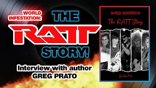 Ep. 506: The Ratt Story! Author Greg Prato talks about WORLD INFESTATION | Tim's Vinyl Confessions