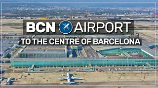 ➤ how to travel from BARCELONA airport ✈️ to the centre of Barcelona [2022] #011