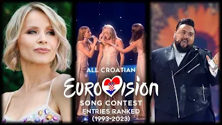 Croatia 🇭🇷 - All Eurovision Songs Ranked (1993-2023)