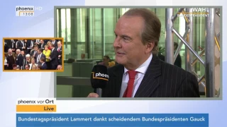 Wahl des 12. Bundespräsidenten: Bodo Ramelow im Interview am 12.02.2017