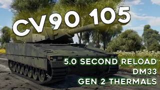 CV 90 105 - Swedish Steel (War Thunder review)